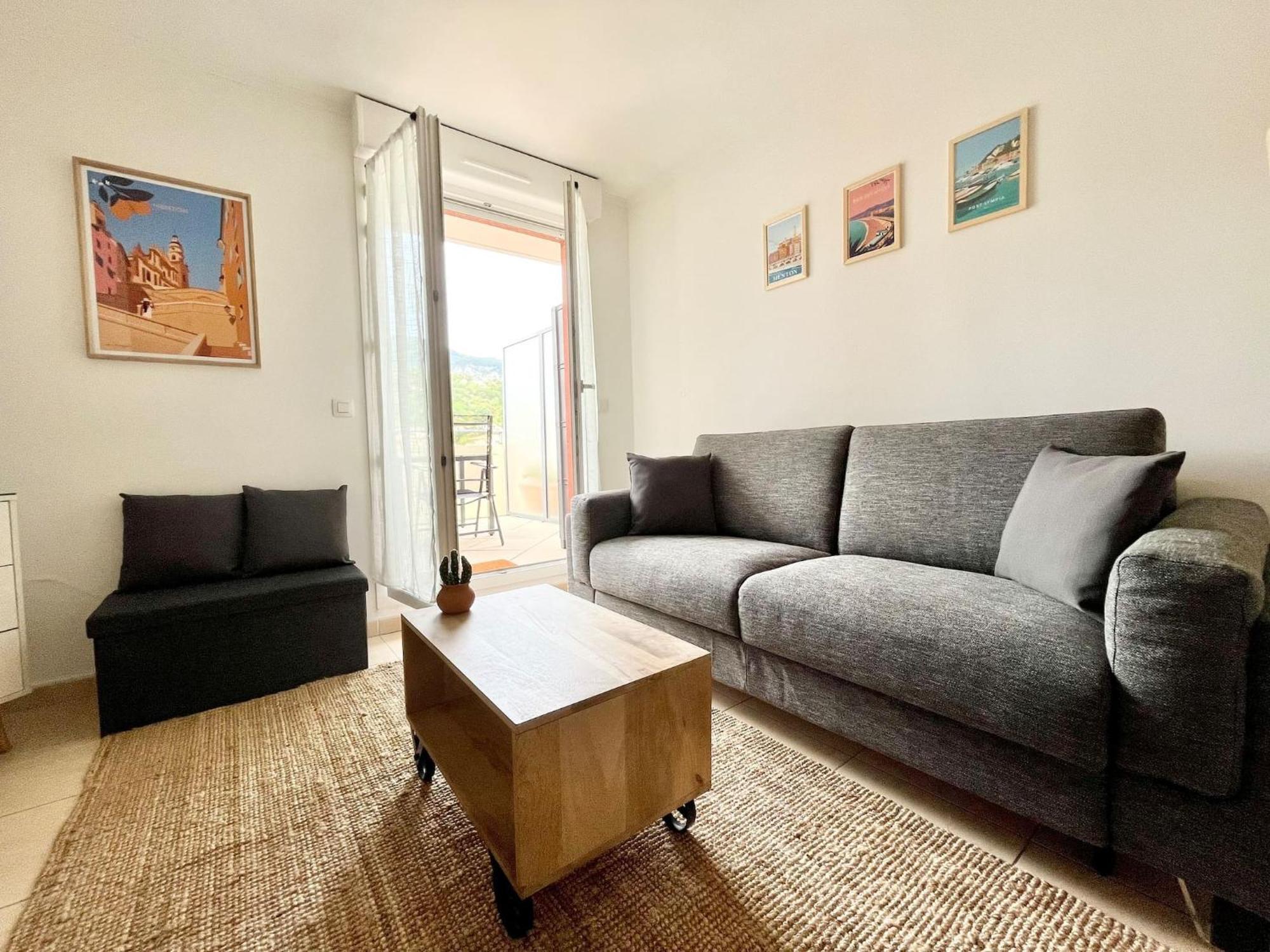 'La Villa Melanie' Neuf, Equipe, Terrasse, Centre Menton Exterior foto